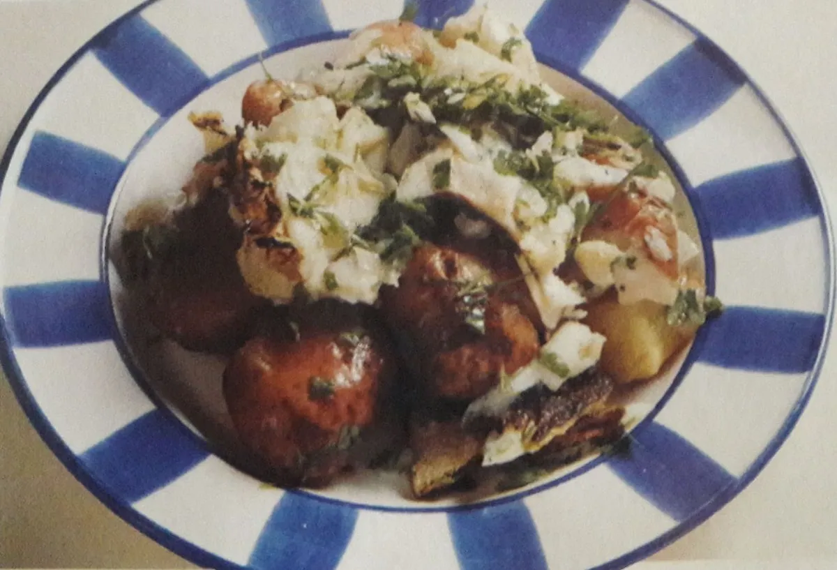 Bacalhau ensalsado