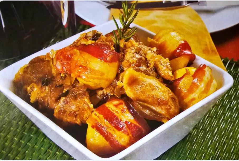 Borrego Guisado com Alecrim