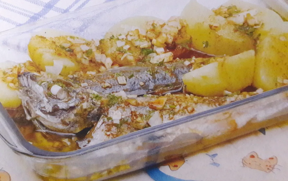 Carapaus com molho à Espanhola