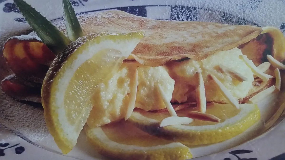Crepes com Creme de Limão