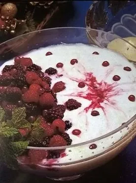 Frutos Silvestres com Creme