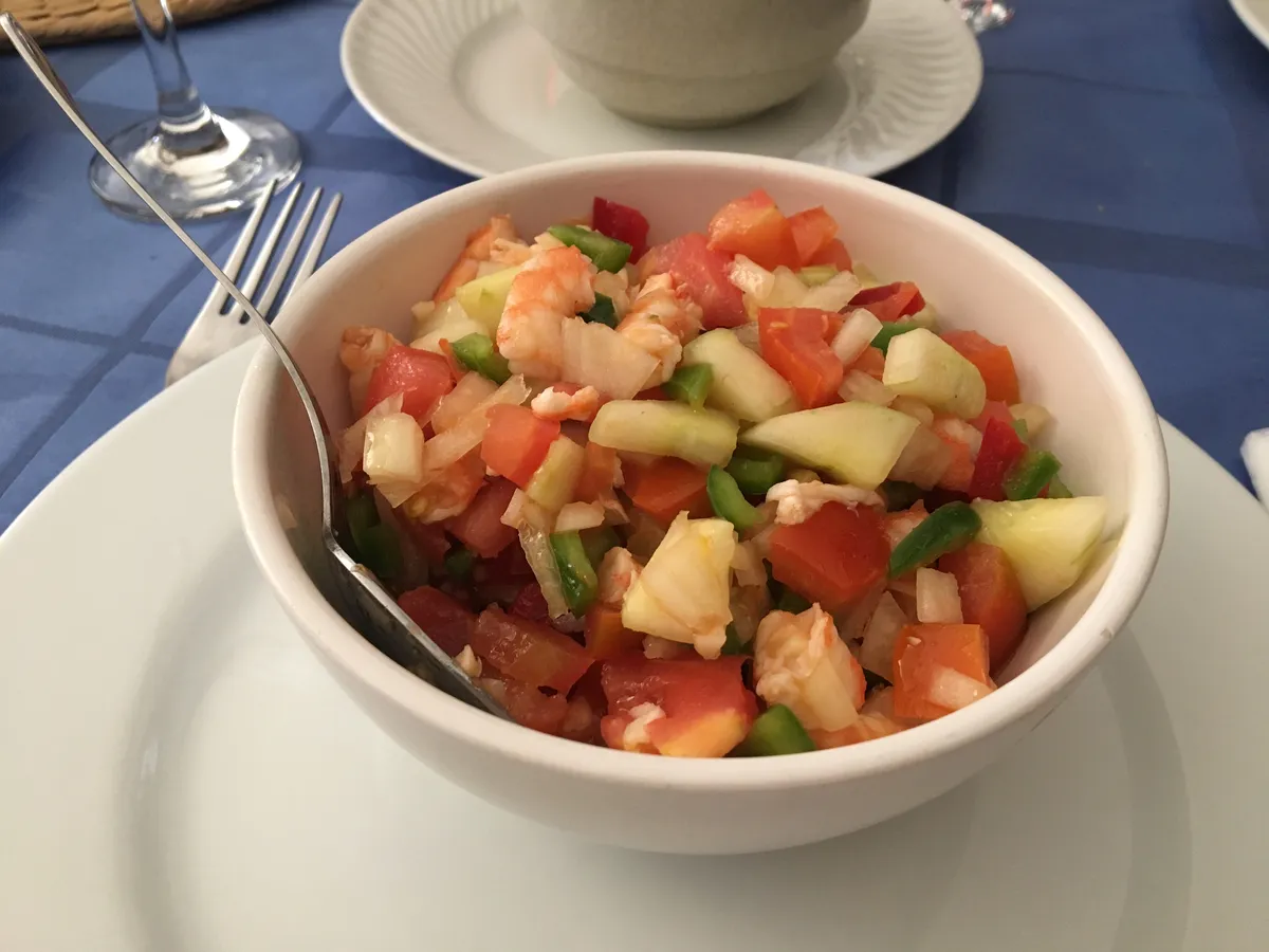 Gaspacho de Camarão