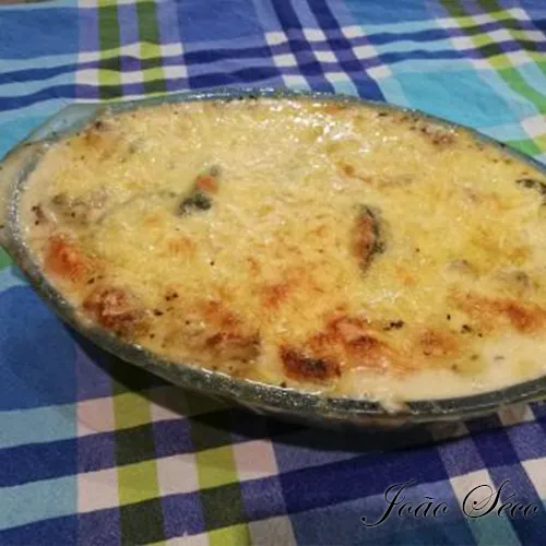 Gratinado de Legumes com atum
