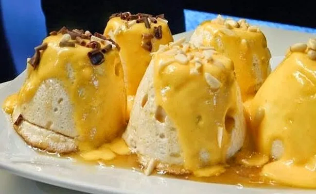 Minilotofs de Amêndoa com Doce de Ovos