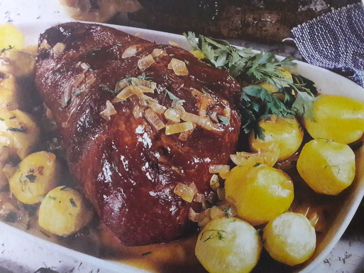 Pernil assado no forno