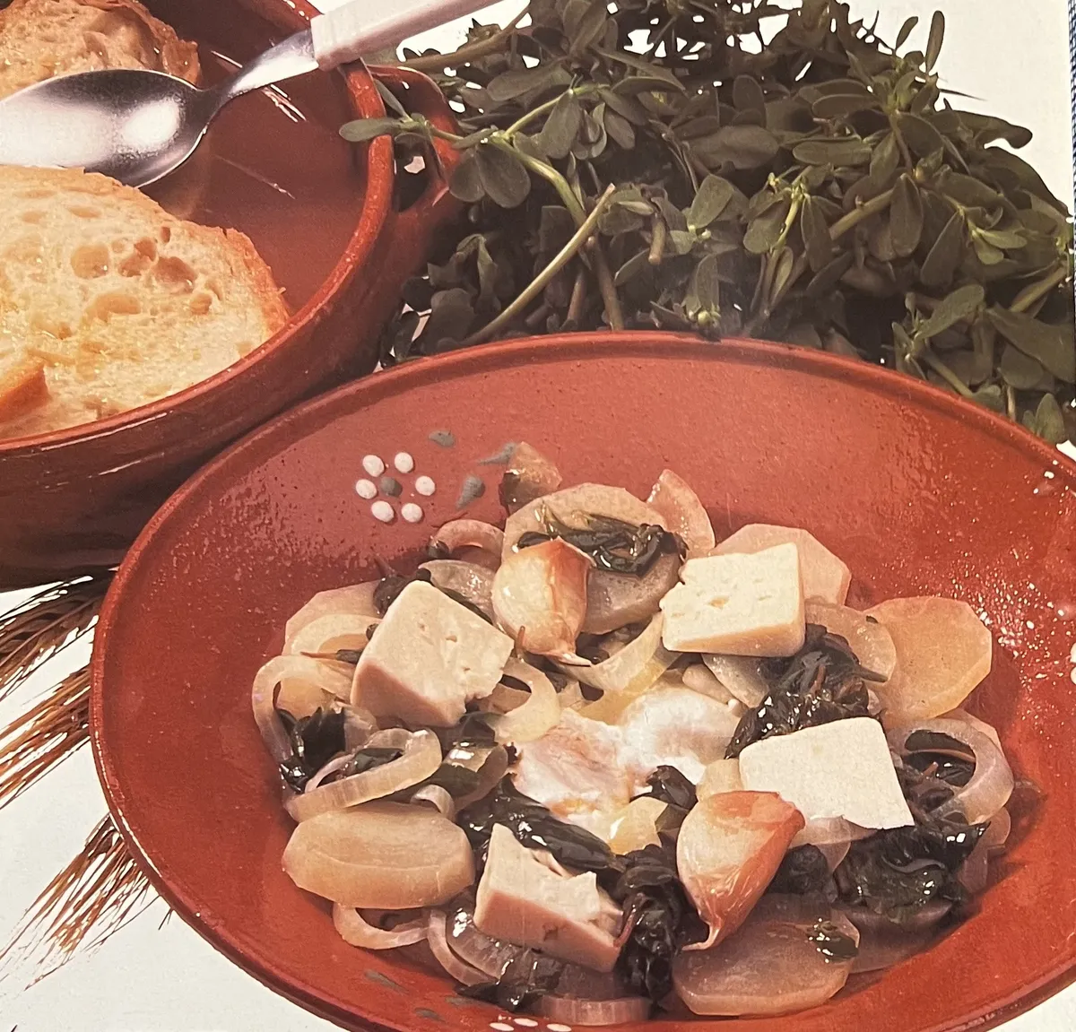 Sopa de Beldroegas com Ovos