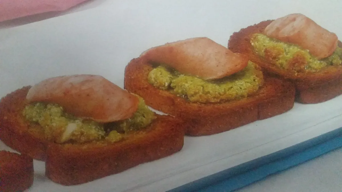 Tapas de Salsichas de Aves