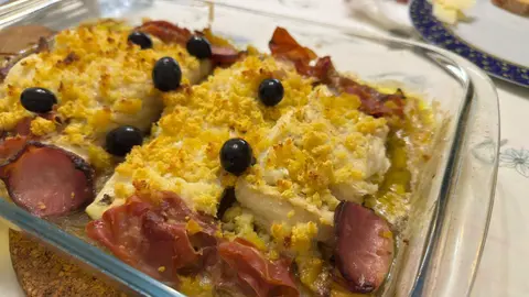 Bacalhau com Broa