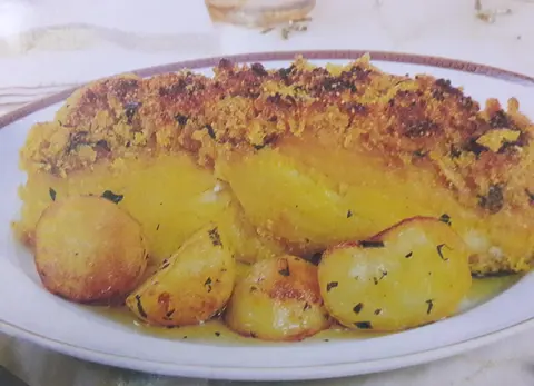 Bacalhau com broa