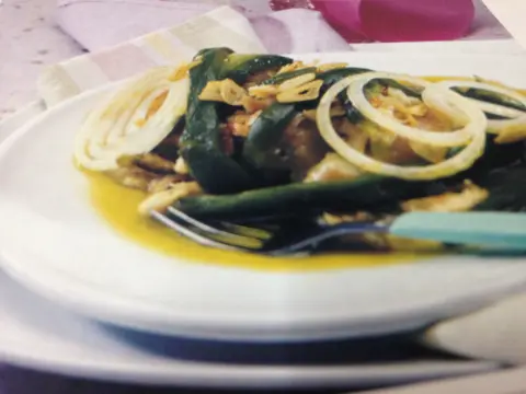 Bacalhau na Brasa com Pimentos