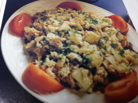 Batatinhas com Bacalhau