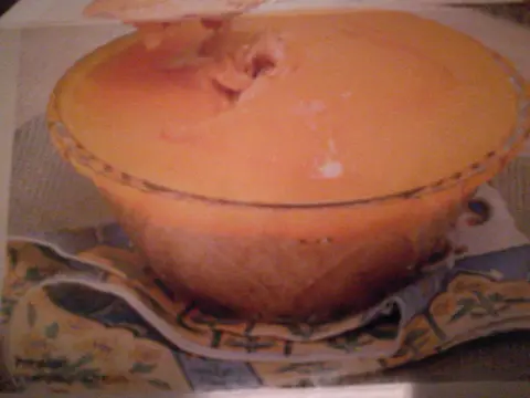 Creme de bolacha com ovos moles