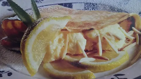 Crepes com Creme de Limão
