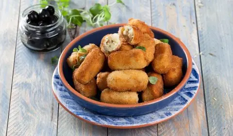  Croquetes de bacalhau