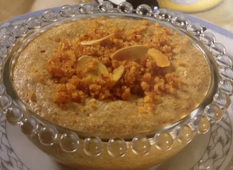 Doce de Café com Biscoitos de Amêndoa