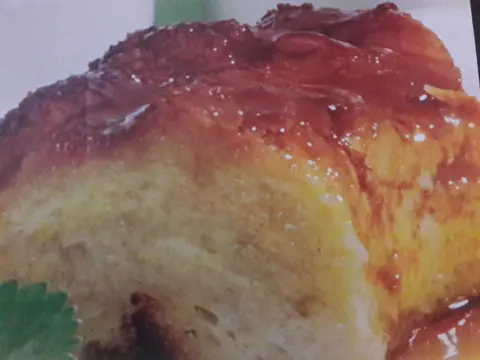 Doce de pão com laranja