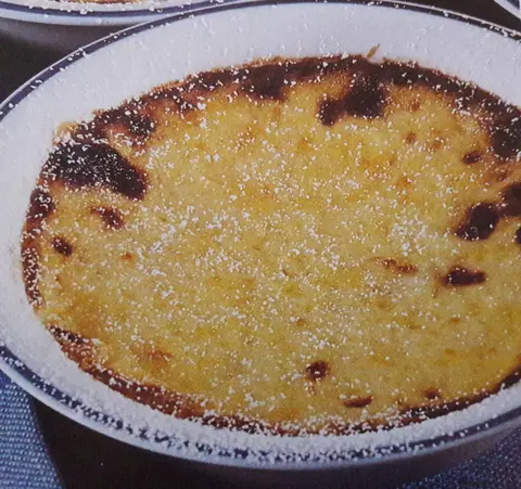 Doce gratinado