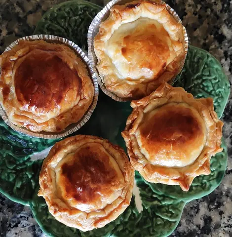 Empadas de Cogumelos