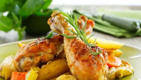 Frango Assado com Batata