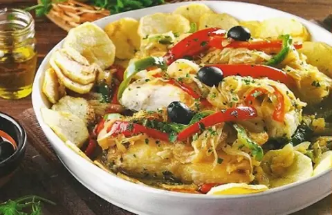 Iscas de Bacalhau à Bracarense