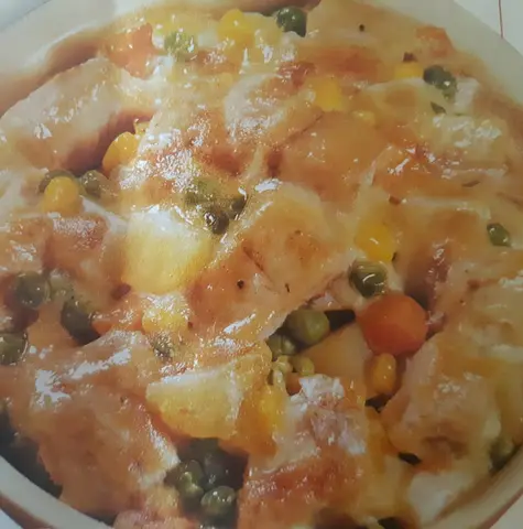 Legumes Gratinados com Molho Bechamel