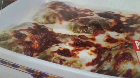 Lombardo Recheado com Carne e Azeitonas