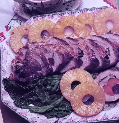 Lombo de Porco com Ananás