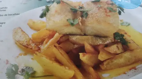 Lombos de Bacalhau no Forno