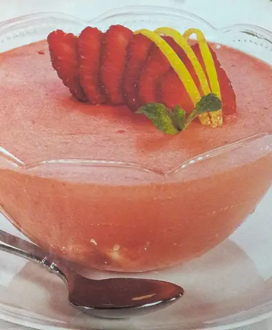 Musse de morango