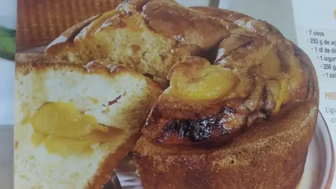 Pão-de-Ló de Pêssego