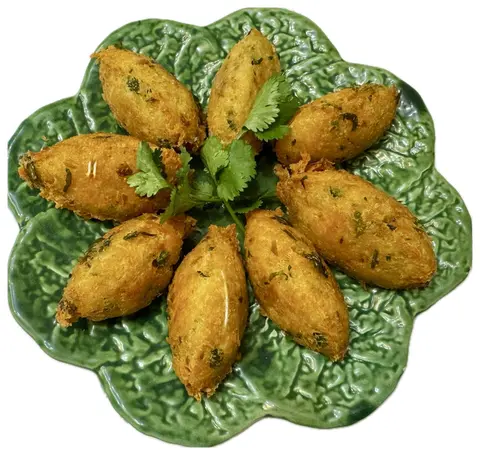 Pastéis de Bacalhau com Coentros