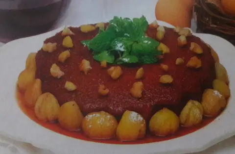 Pudim de Castanhas