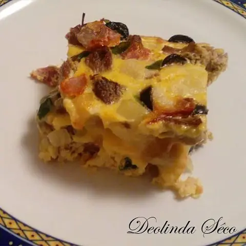 Quadrados com Carne