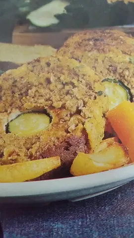 Rolo de Carne Recheado com Curgete