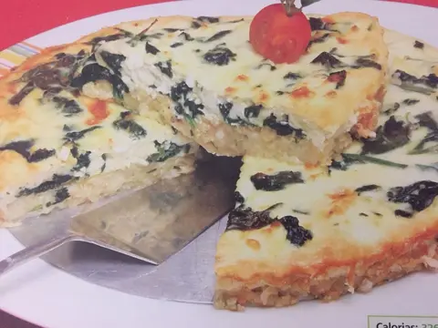Tarte de arroz integral