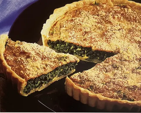 Tarte de Espinafres e Queijo