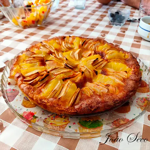 Tarte de Maça e Ananás